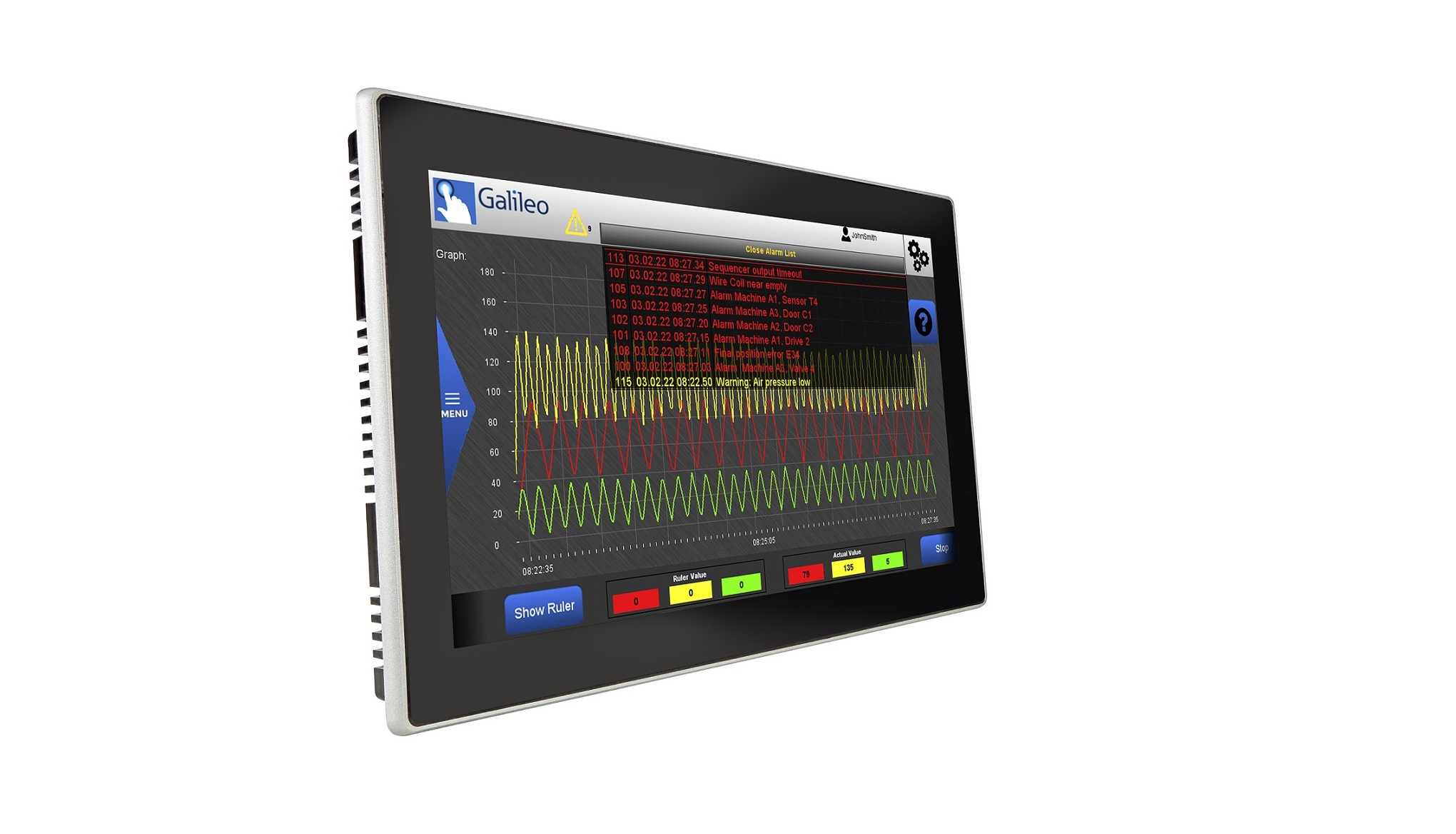 Visualizzazione da remoto rapida e semplificata dei contenuti web complessi con il pannello web XH300 di Eaton