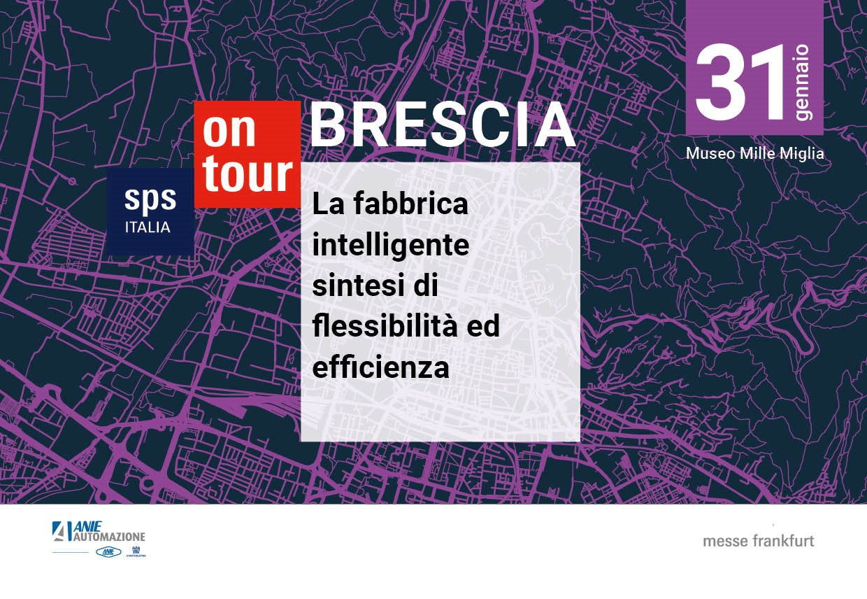 SPS on tour, il 31 gennaio a Brescia primo appuntamento sulla fabbrica intelligente