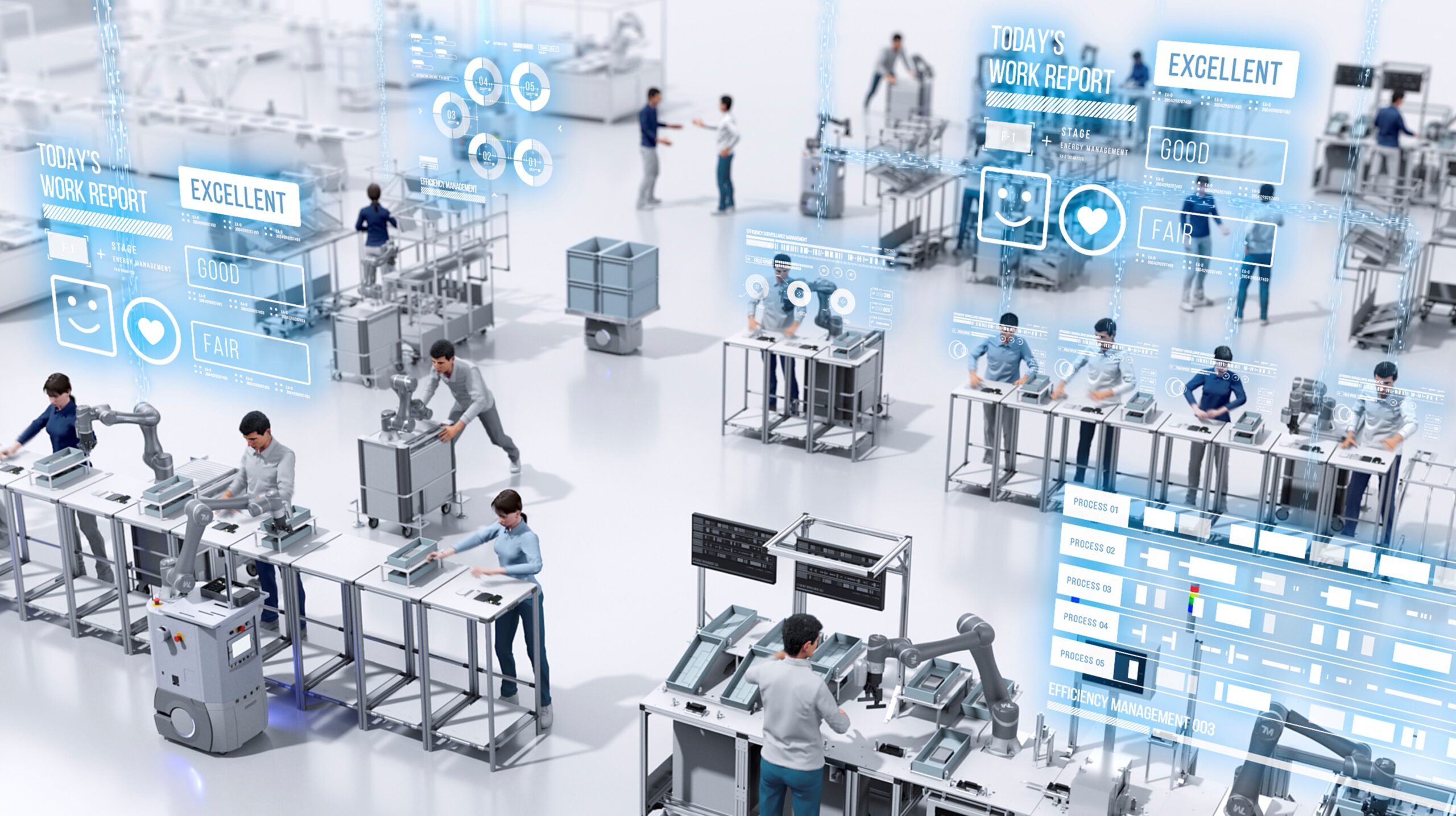 Alla Hannover Messe Omron fa provare un’esperienza di assemblaggio con modello digitale