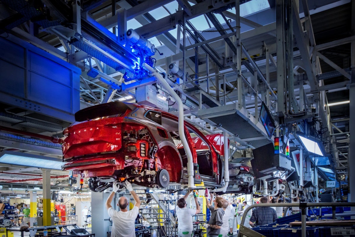 Automotive, machine vision e intelligenza artificiale per la manutenzione predittiva degli impianti Škoda