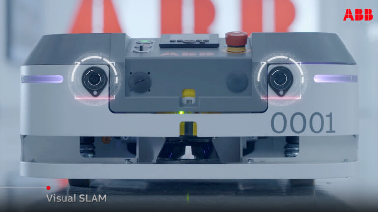 Con la tecnologia Visual Slam gli AMR di ABB prendono decisioni di navigazione intelligenti in base al contesto