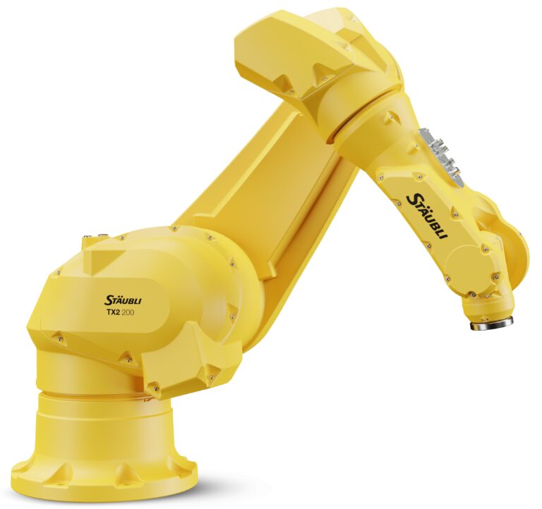 TX2-200, la nuova generazione di robot a sei assi di Stäubli per carichi pesanti