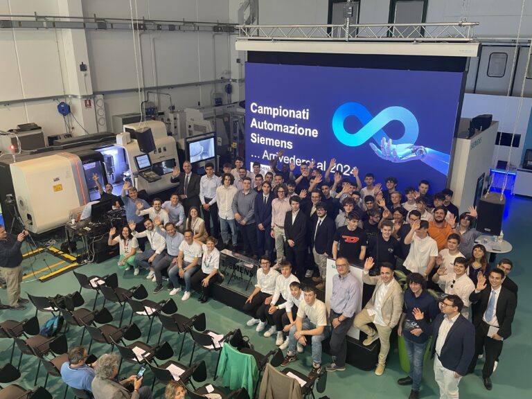 Campionati di automazione di Siemens, premiati i vincitori dell'edizione 2023