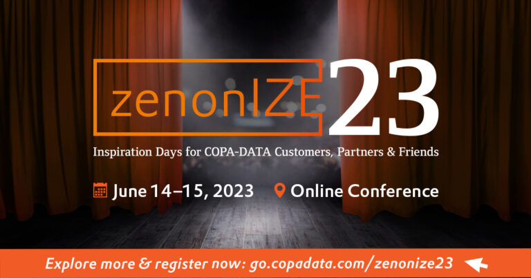 zenonIZE, il 14 e 15 giugno uno spettacolo online dedicato a End User, Machine Builder e System Integrator